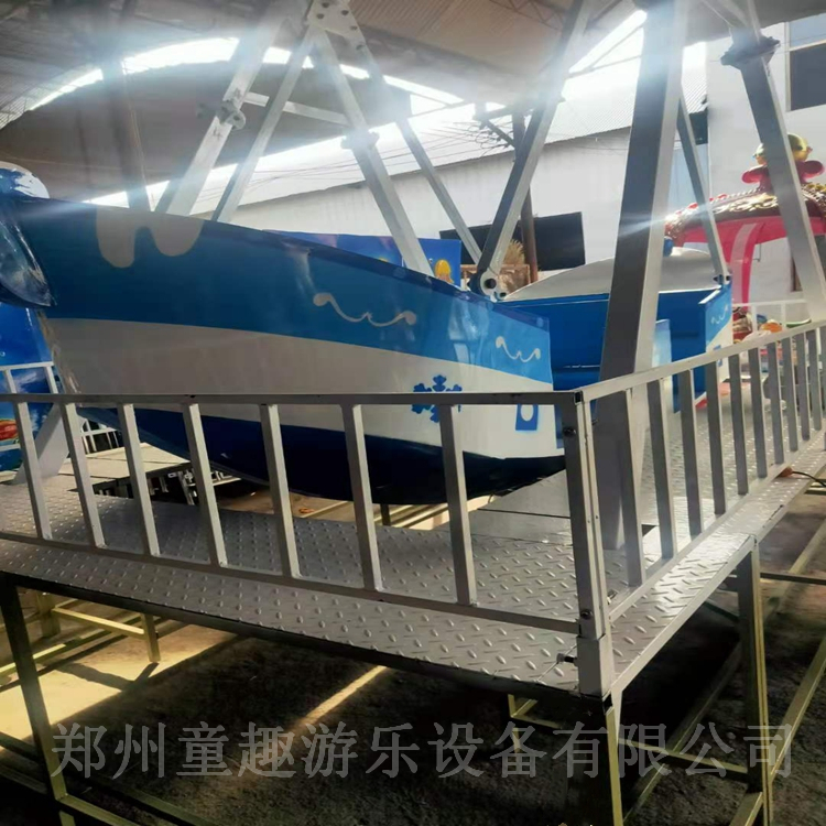 赶庙会迷你海盗船 冰雪主题海盗船报价