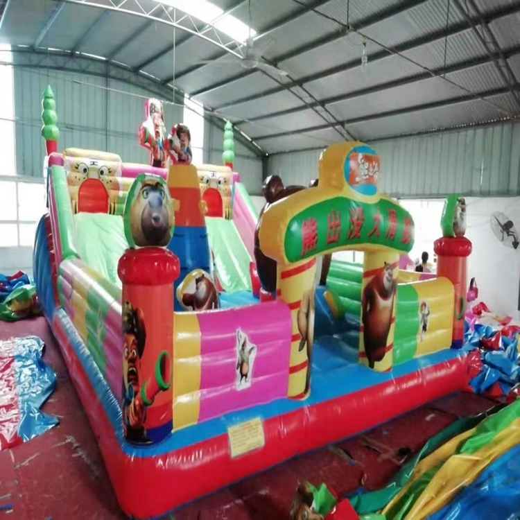 大型充气滑梯城堡 儿童充气城堡推荐
